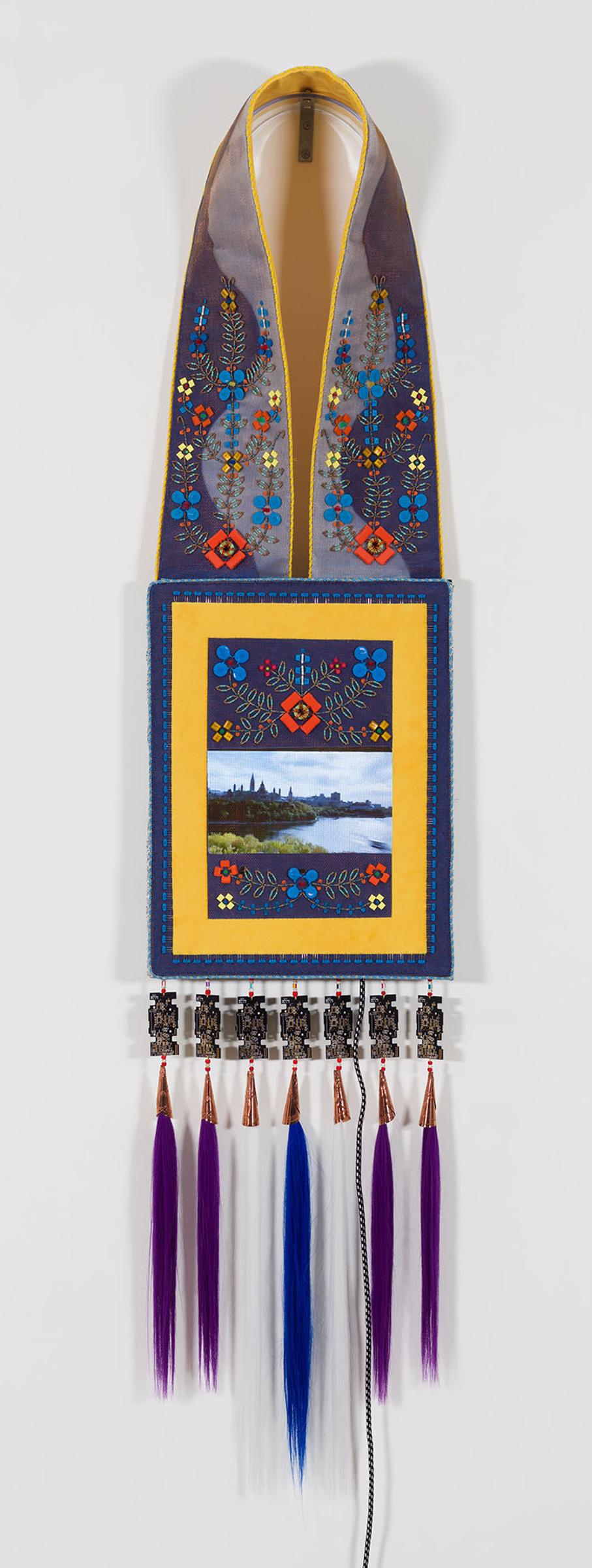 Barry Ace - Bandolier for Gichi-ziibi (Big River), Ottawa River