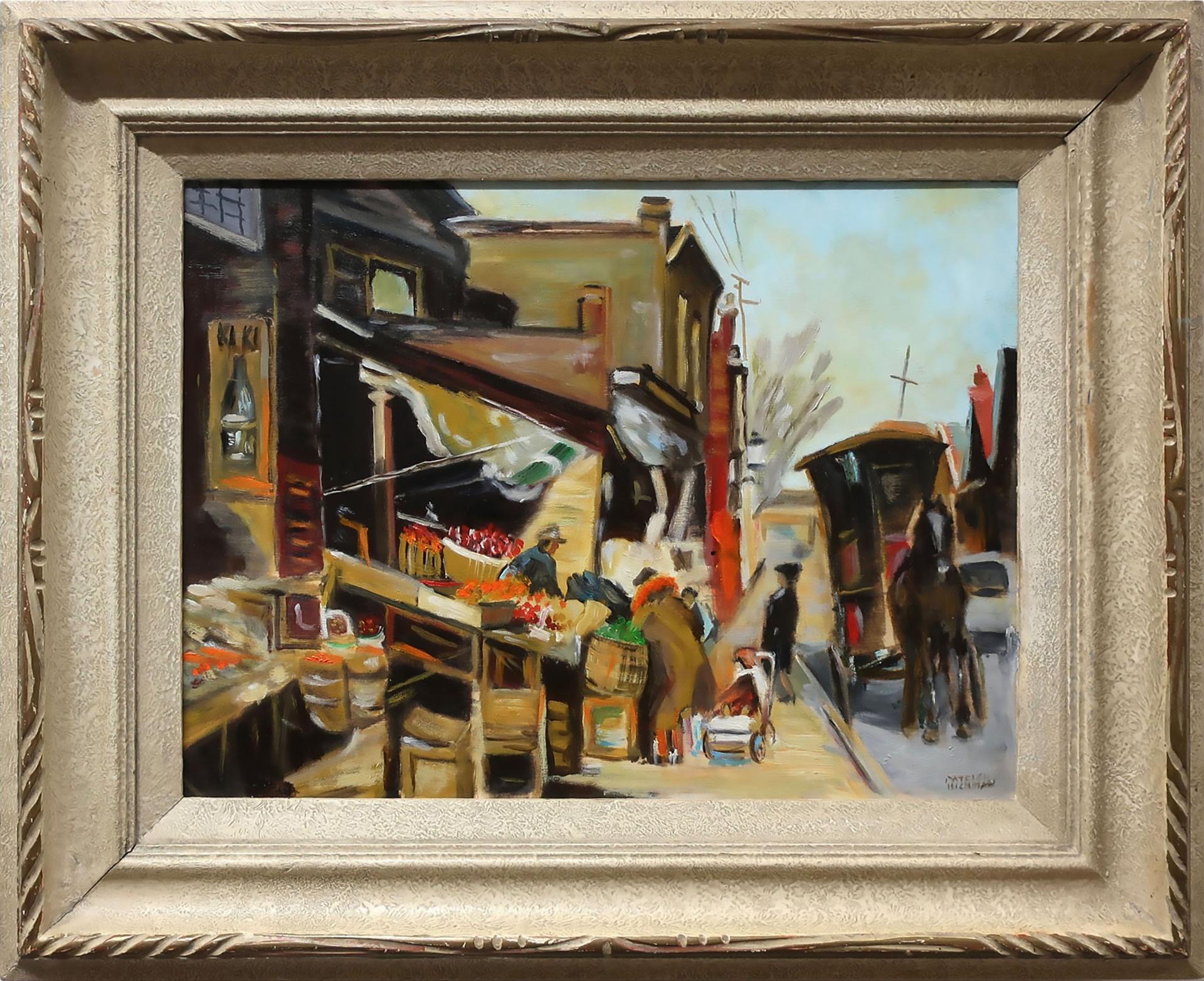 Patrick Morris Hickman (1946-1946) - Kensington Market, Toronto