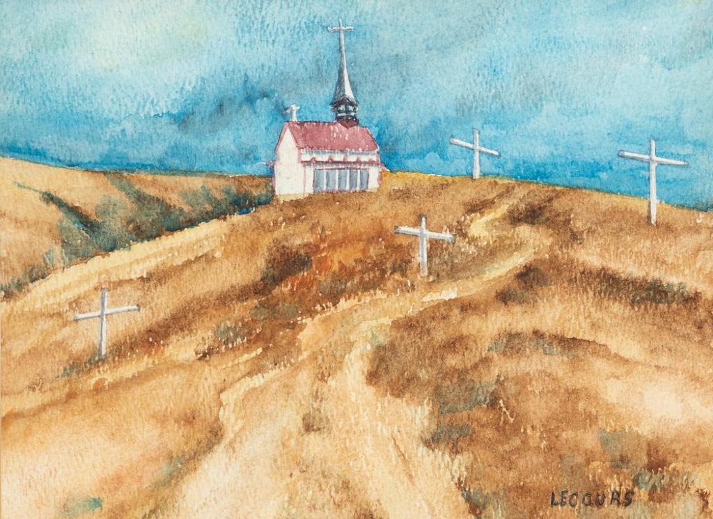 Irene Lecours (1909-2008) - Hilltop Chapel at Lebret