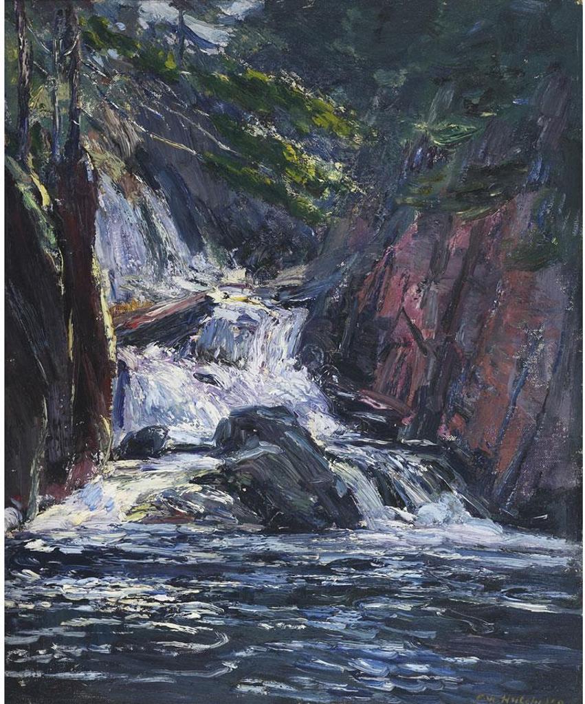 Frederick William Hutchison (1871-1953) - Black River Falls, Near Wolfeville (Sic), N.S.