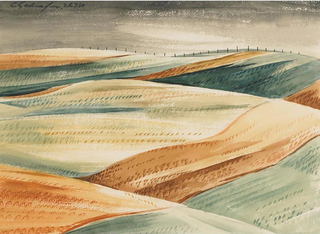 Carl Fellman Schaefer (1903-1995) - Quiet Over The Land, Waterloo County