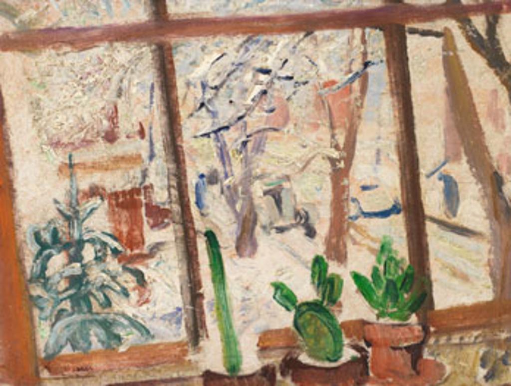 Arthur Lismer (1885-1969) - The Studio Window, Montreal
