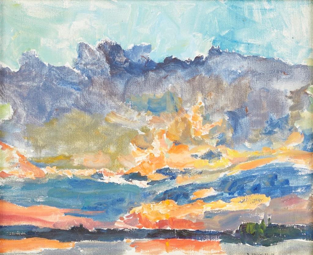 Dorothy Elsie Knowles (1927-2001) - Sunset Landscape