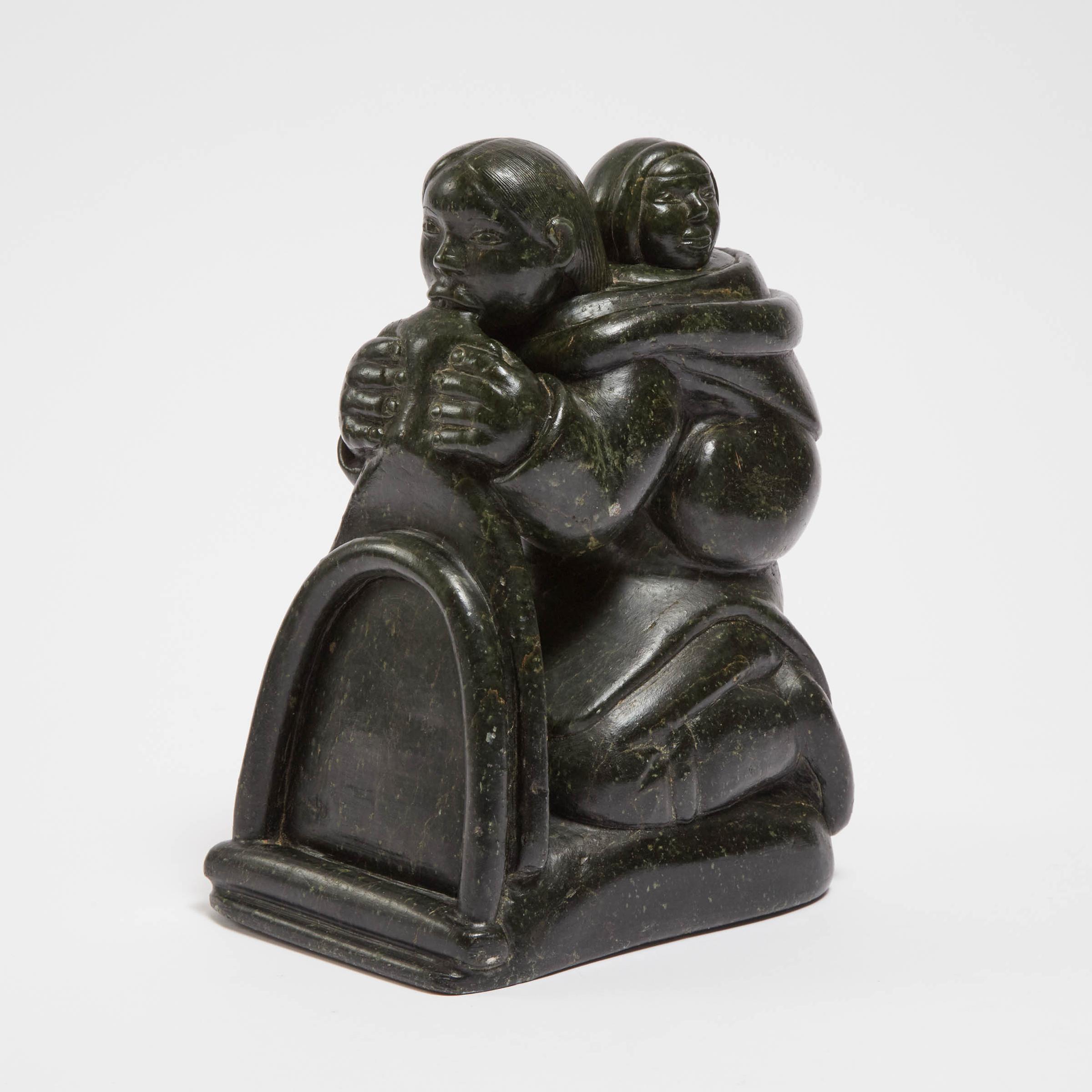 Johnny Inukpuk Jr. (1911-2007) - Mother Softening Skin