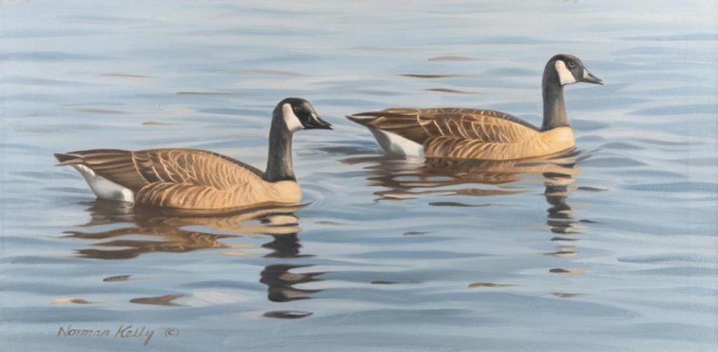 Norman Kelly (1939) - Canada Goose Pair