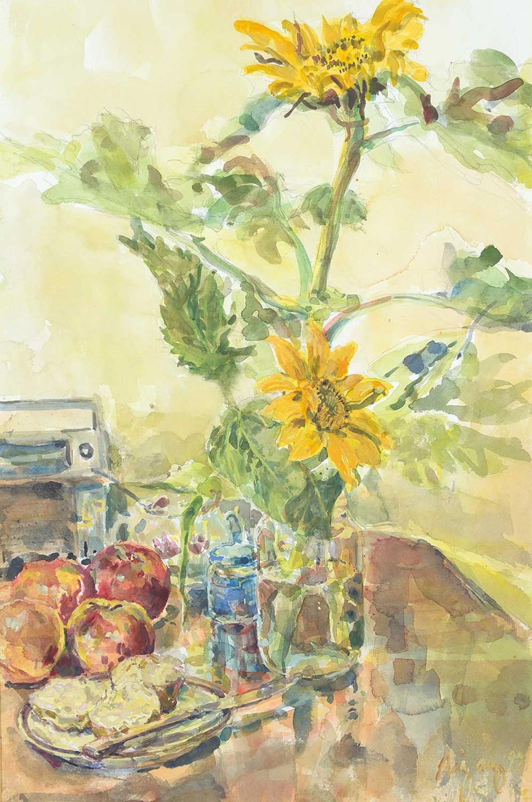 Jack Rigaux (1951) - Sunflower and Muffins