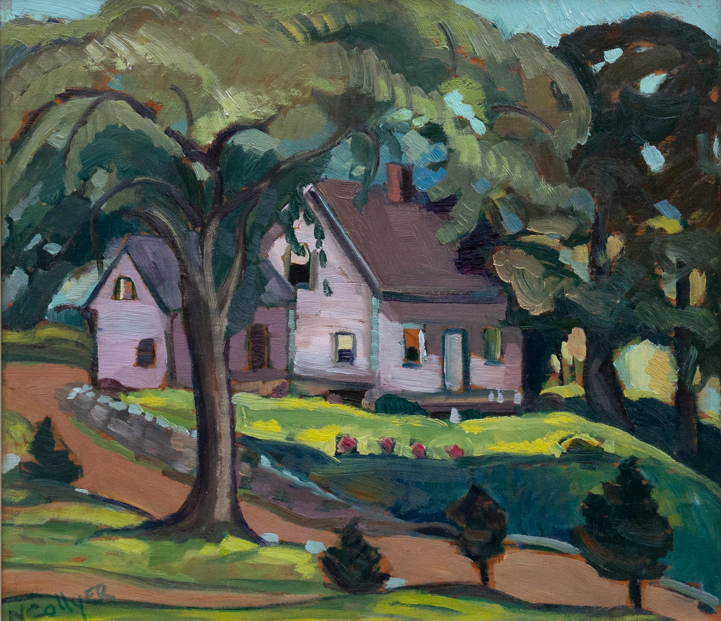 Nora Frances Elisabeth Collyer (1898-1979) - House on Bolton Pass Road, 1940