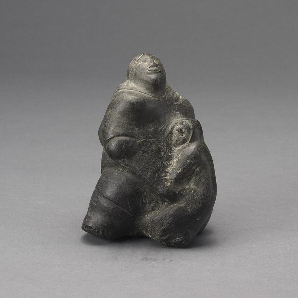 David Ekoota Ikutaaq (1929-1984) - Mother And Child