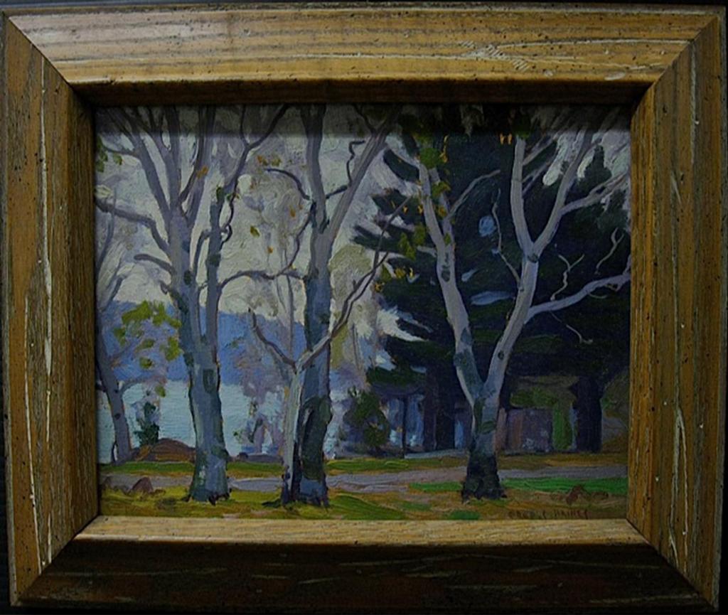 Frederick Stanley Haines (1879-1960) - Bare Birches
