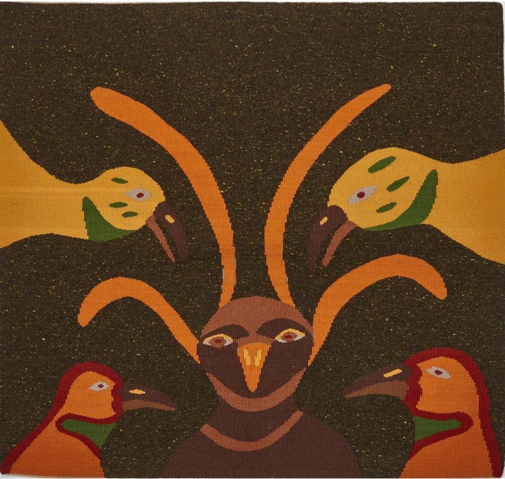 Malaya Akulukjuk (1915-1995) - Monster With Four Birds