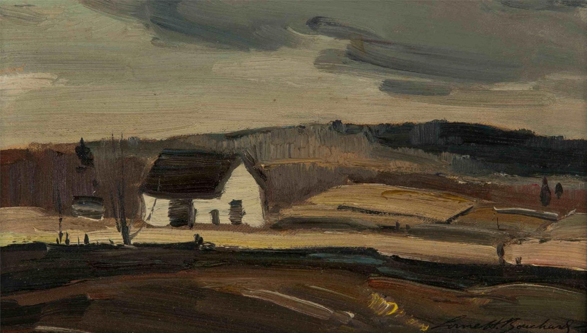 George Lorne Holland Bouchard (1913-1978) - Oil on canvas board