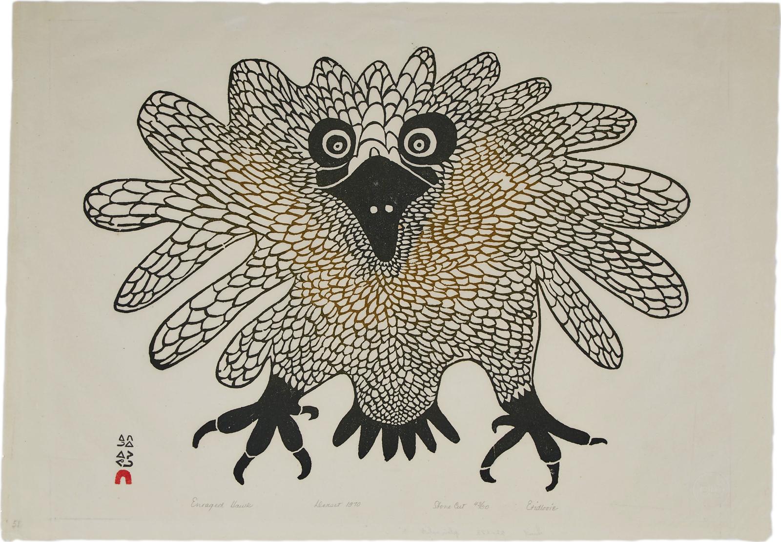 Etidlooie Etidlooie (1911-1981) - Enraged Hawk
