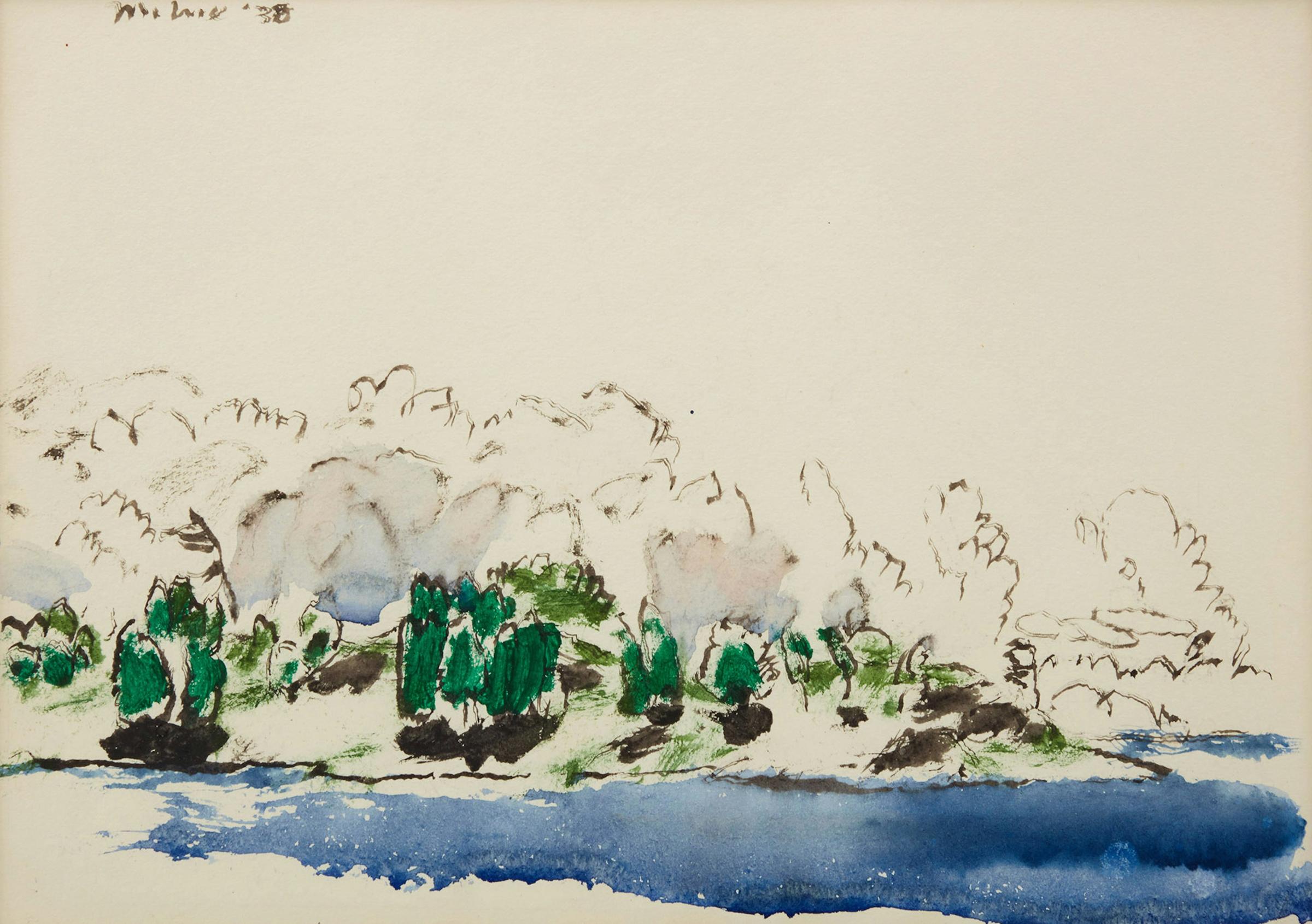 David Browne Milne (1882-1953) - Breeze from the West