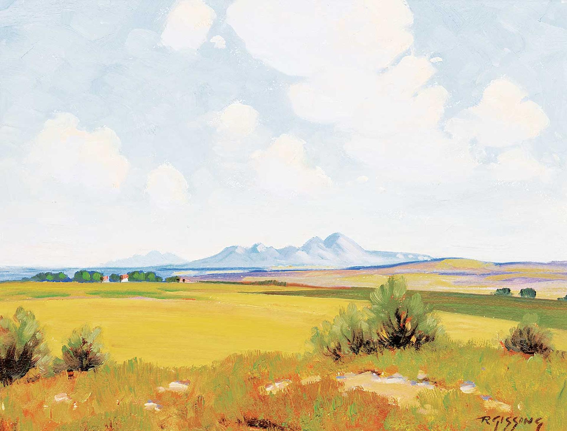 Roland Gissing (1895-1967) - Untitled - Sweetgrass Hills