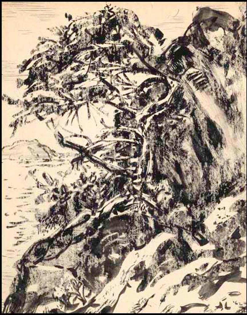 Arthur Lismer (1885-1969) - Tree, Georgian Bay