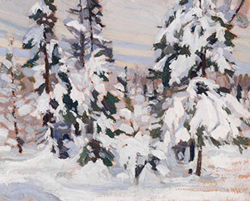 Franklin H. Carmichael (1898-1992) - Winter in the Woods