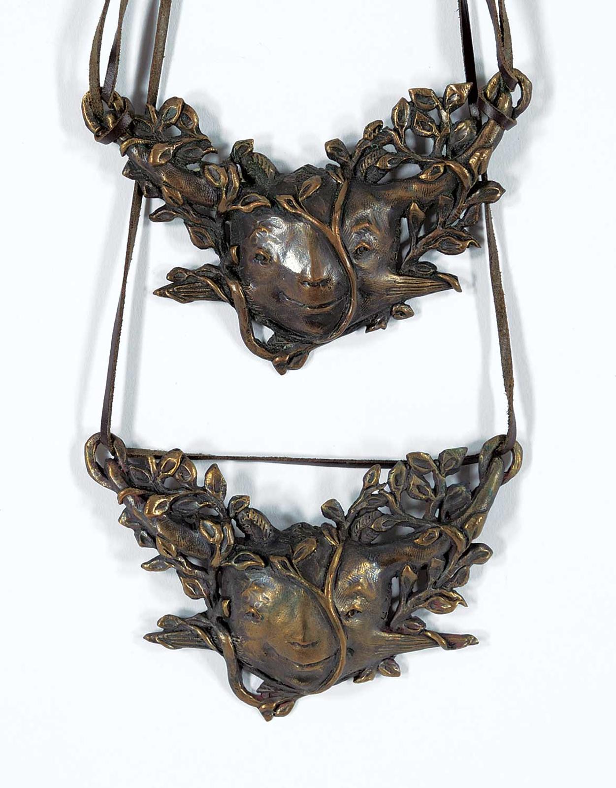 Dora de Pedery-Hunt (1913-2008) - Two Botanical Face Necklaces
