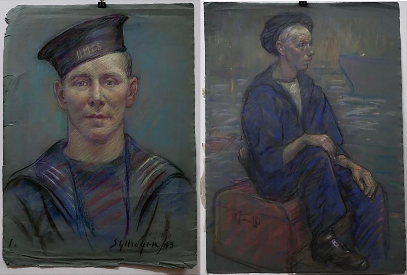 Stanley Gordon Moyer (1887-1968) - H.M.C.S. Sailors