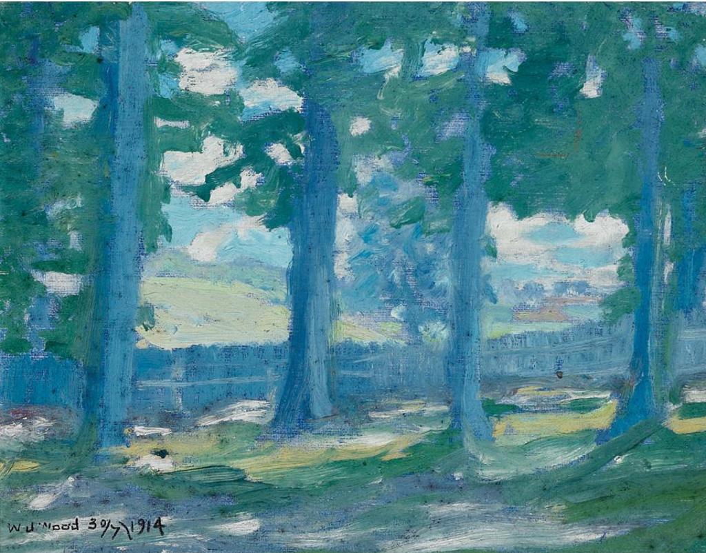 William John Wood (1877-1954) - Summer Landscape