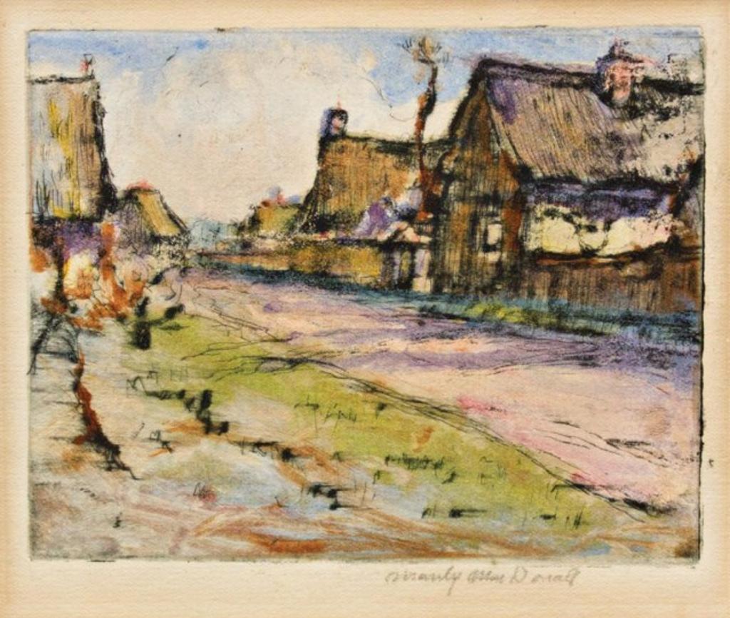 Manly Edward MacDonald (1889-1971) - Rural Village