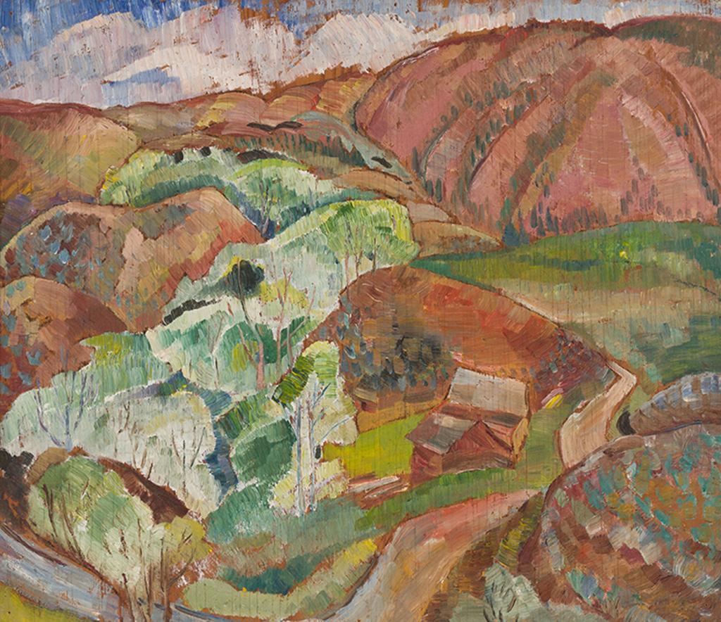 Irene Hoffar Reid (1908-1994) - Landscape - Caribou