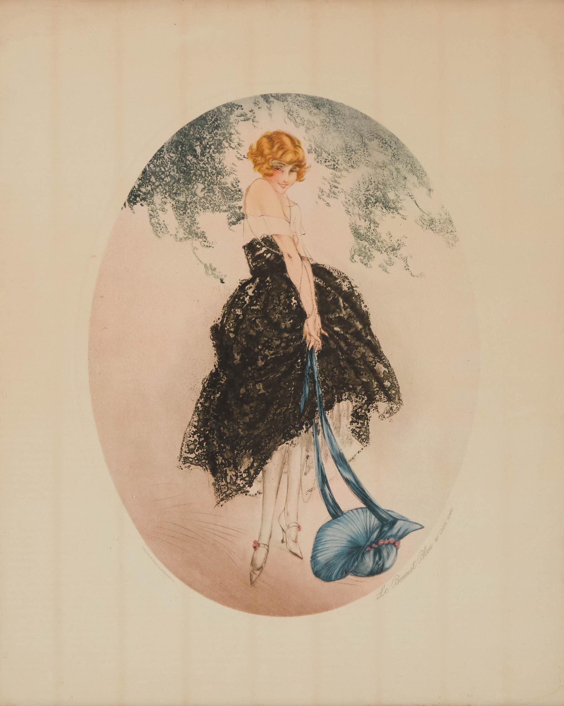 Louis Justin Laurent Icart (1888-1950) - Le Bonnet Bleu