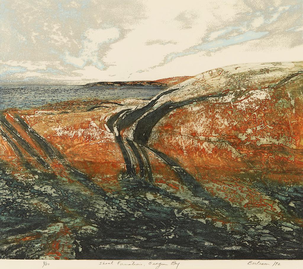 Edward John (Ted) Bartram (1938-2019) - Shoal Formations, Georgian Bay