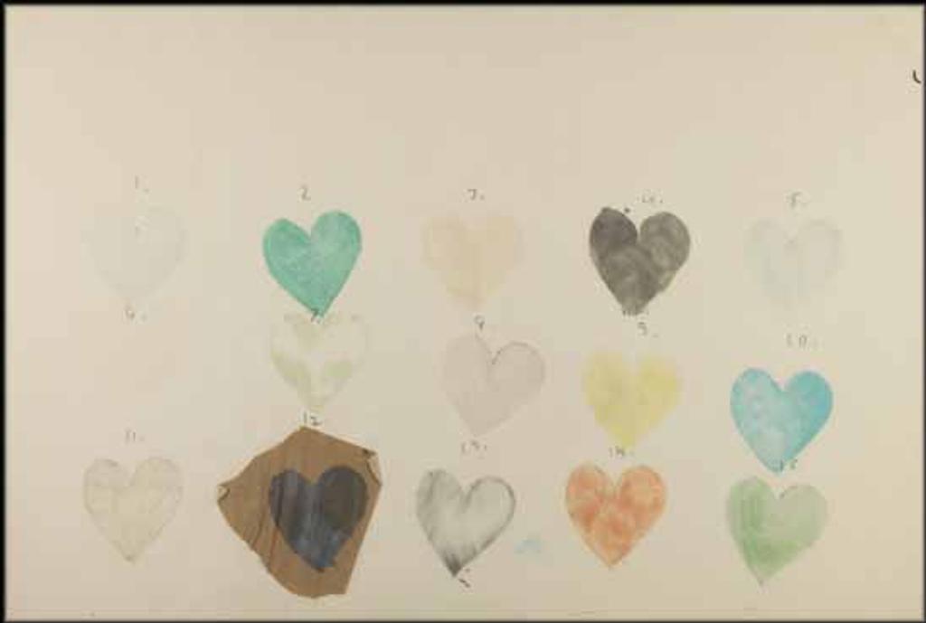 Jim Dine (1935) - Heart Drawing