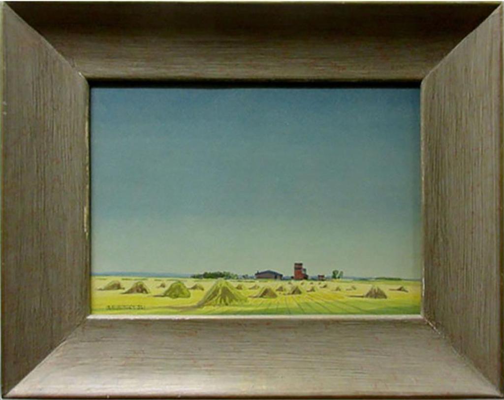 Robert Newton Hurley (1894-1980) - Prairie Haystacks