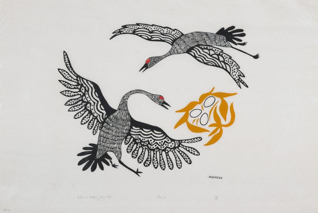 Agnes Nanogak (1925-2001) - Cranes