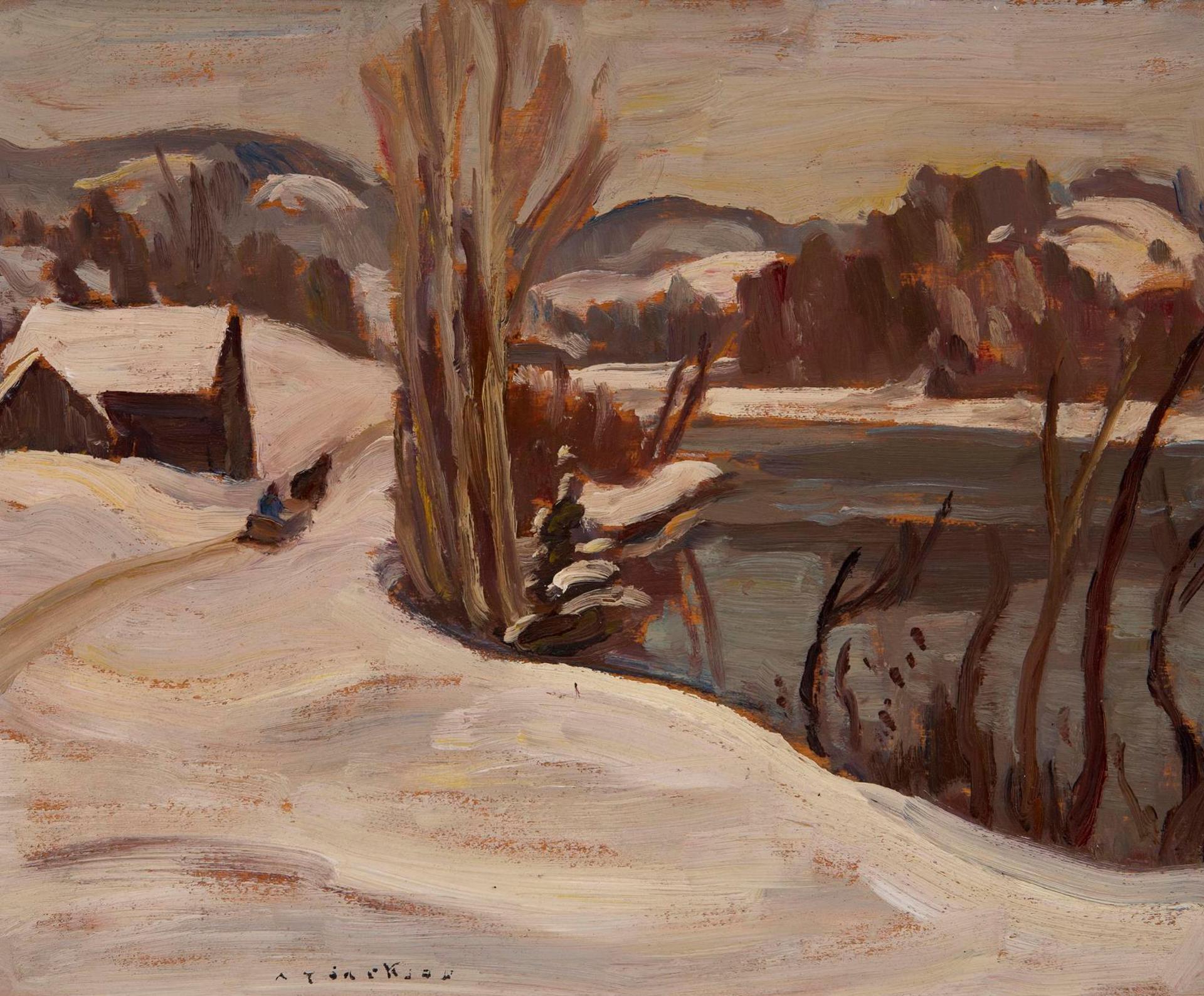 Alexander Young (A. Y.) Jackson (1882-1974) - Gatineau River Ont