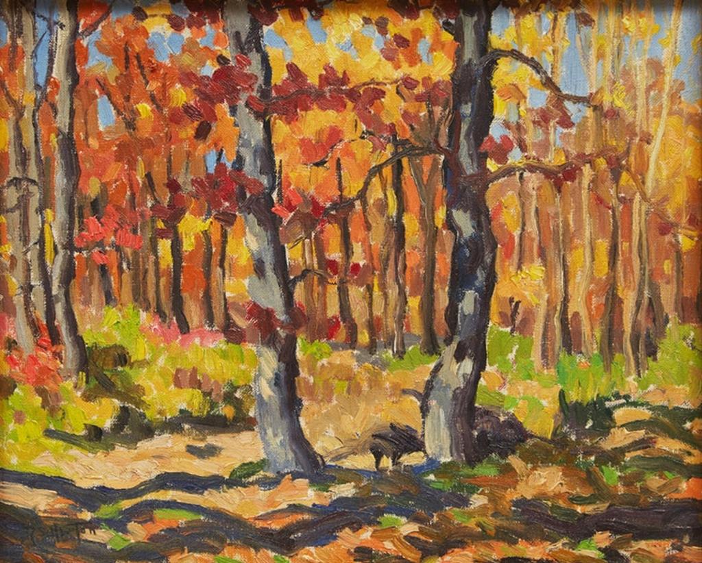 Randolph Stanley Hewton (1888-1960) - Autumn Forest