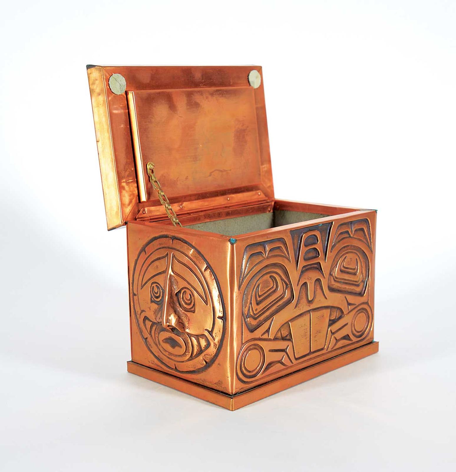First Nations Basket School - Untitled - North West Coast Indian Box