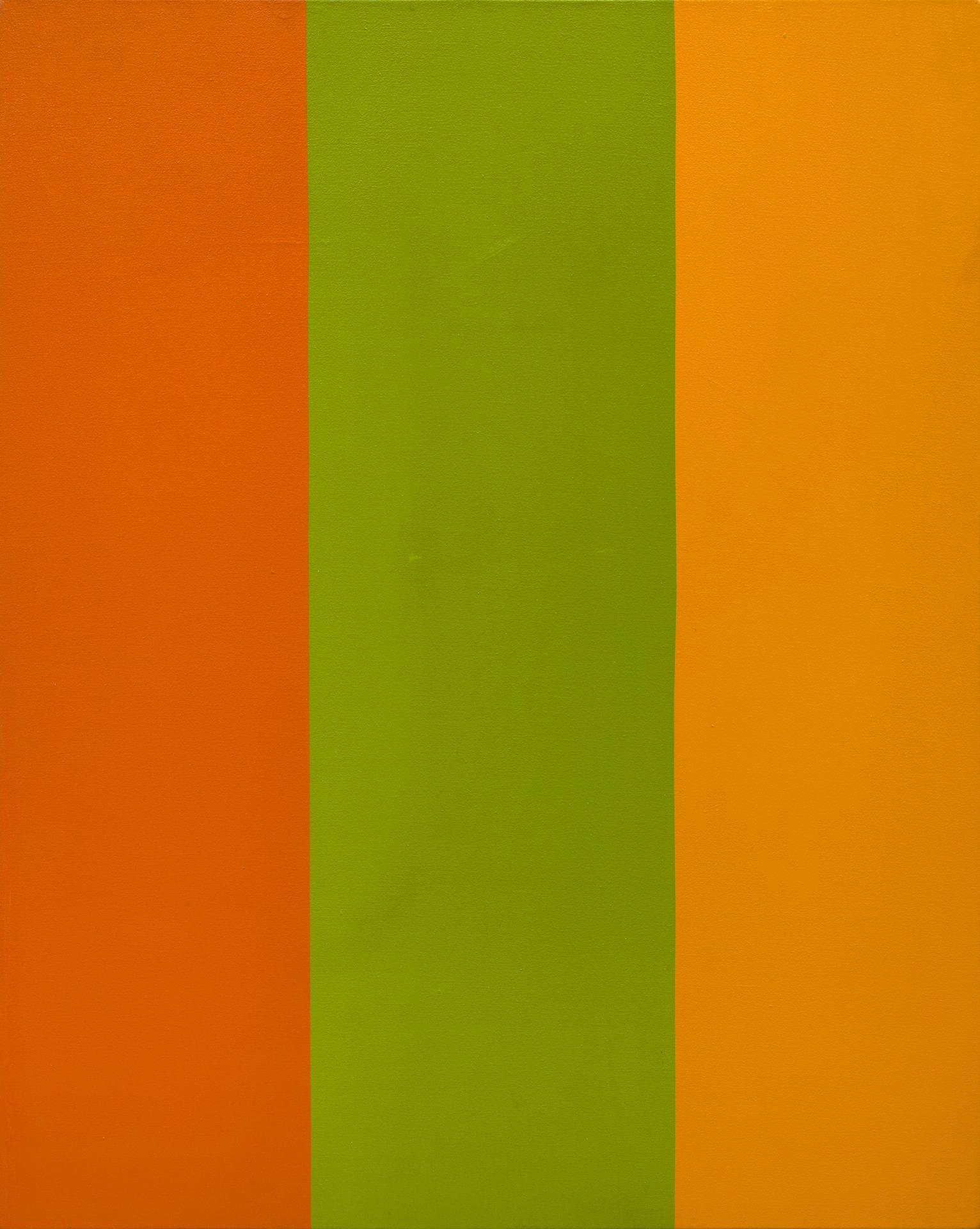 Guido Molinari (1933-2004) - Sériel vert-orange, 1968
