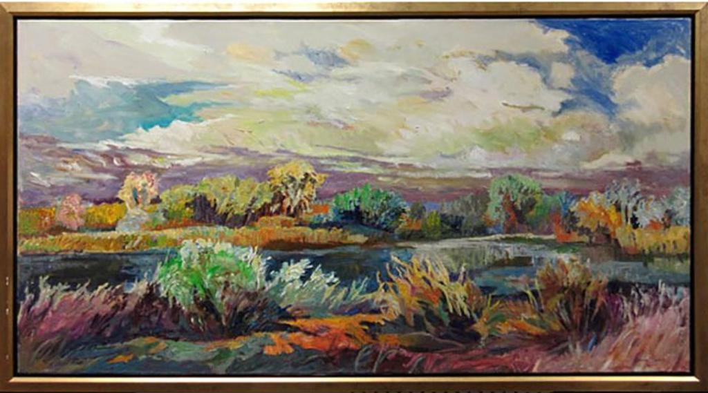 Joanne Clarke (1944) - Exploring The River Course, 1996