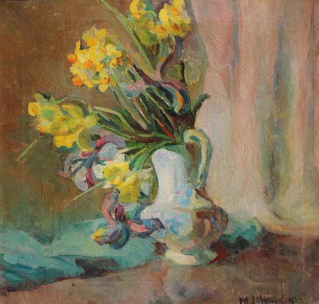 Mildred Carmichael Johanson (1909-2004) - Still Life With Daffodils