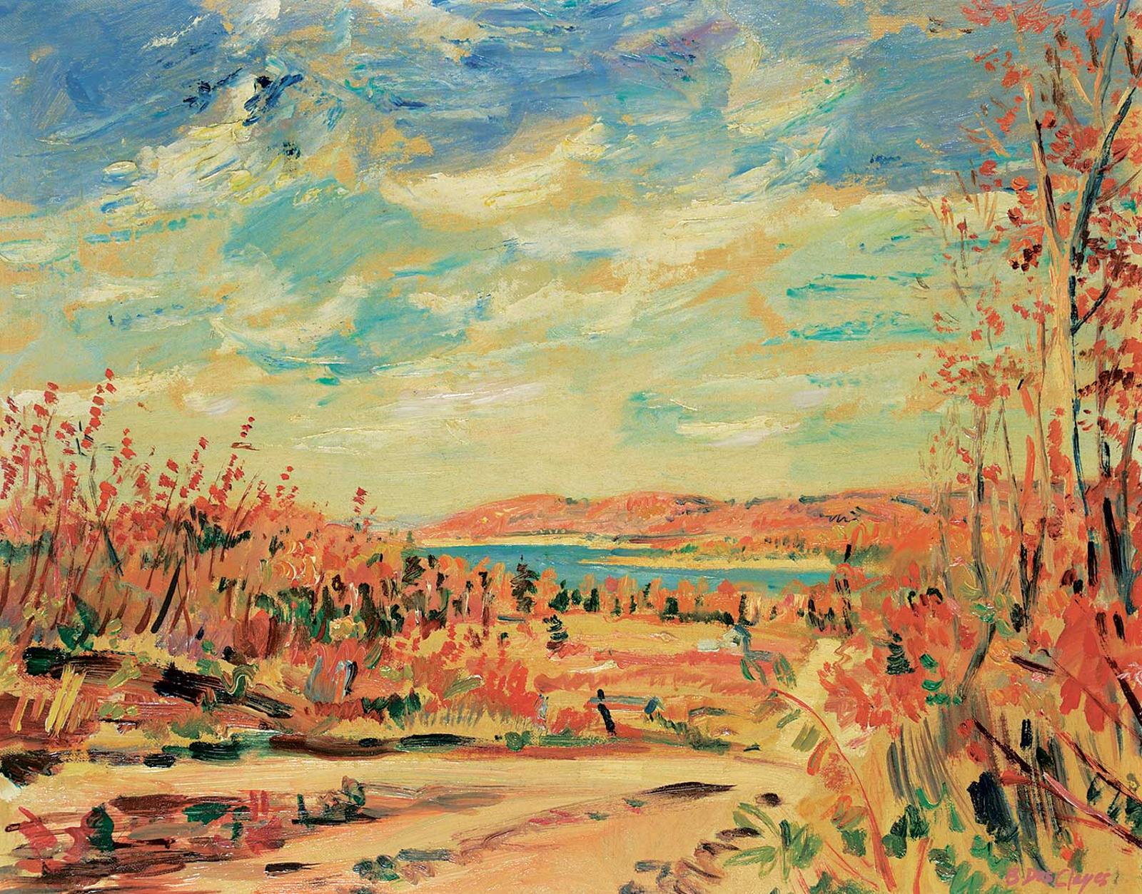Berthe Des Clayes (1877-1968) - Untitled - Autumnal Vista