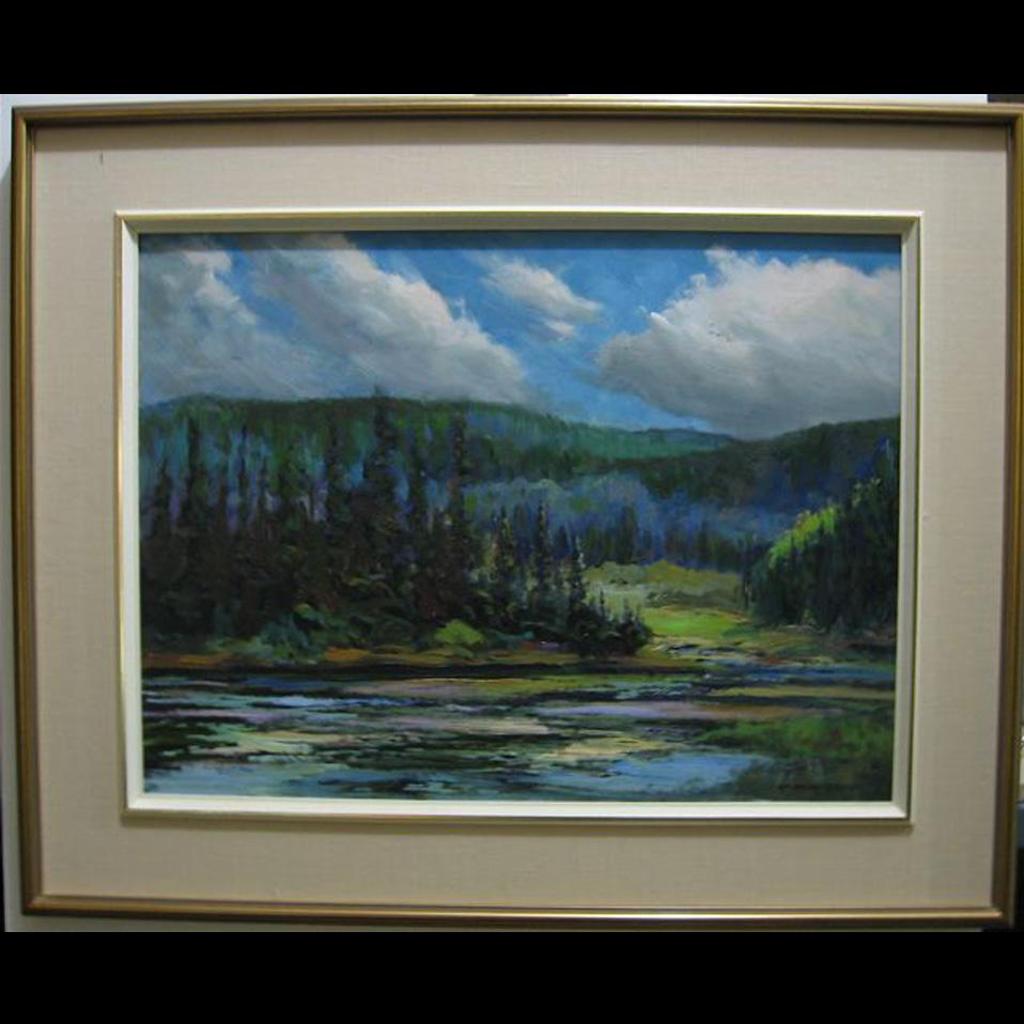 Bruce Allen Heggtveit (1917-2002) - Late Summer, Fortune Lake - Gatineau Park Quebec