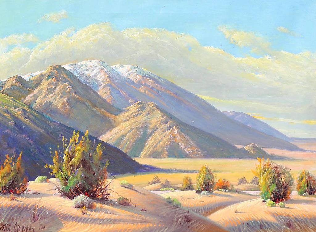 Paul A. Grimm (1891-1974) - Desert Extremities; 1970