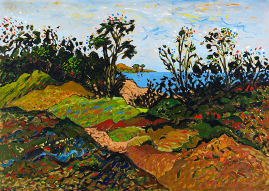 Yehouda Leon Chaki (1938-2023) - Spring Landscape 8044