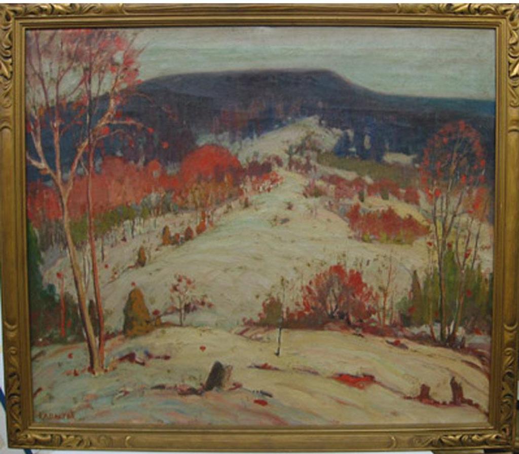 Ernest Alfred Dalton (1887-1963) - The Winter Hill - Laurentians
