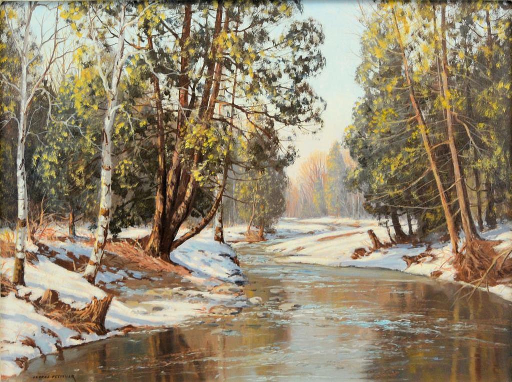 George Fletcher (1914-1987) - River In Spring