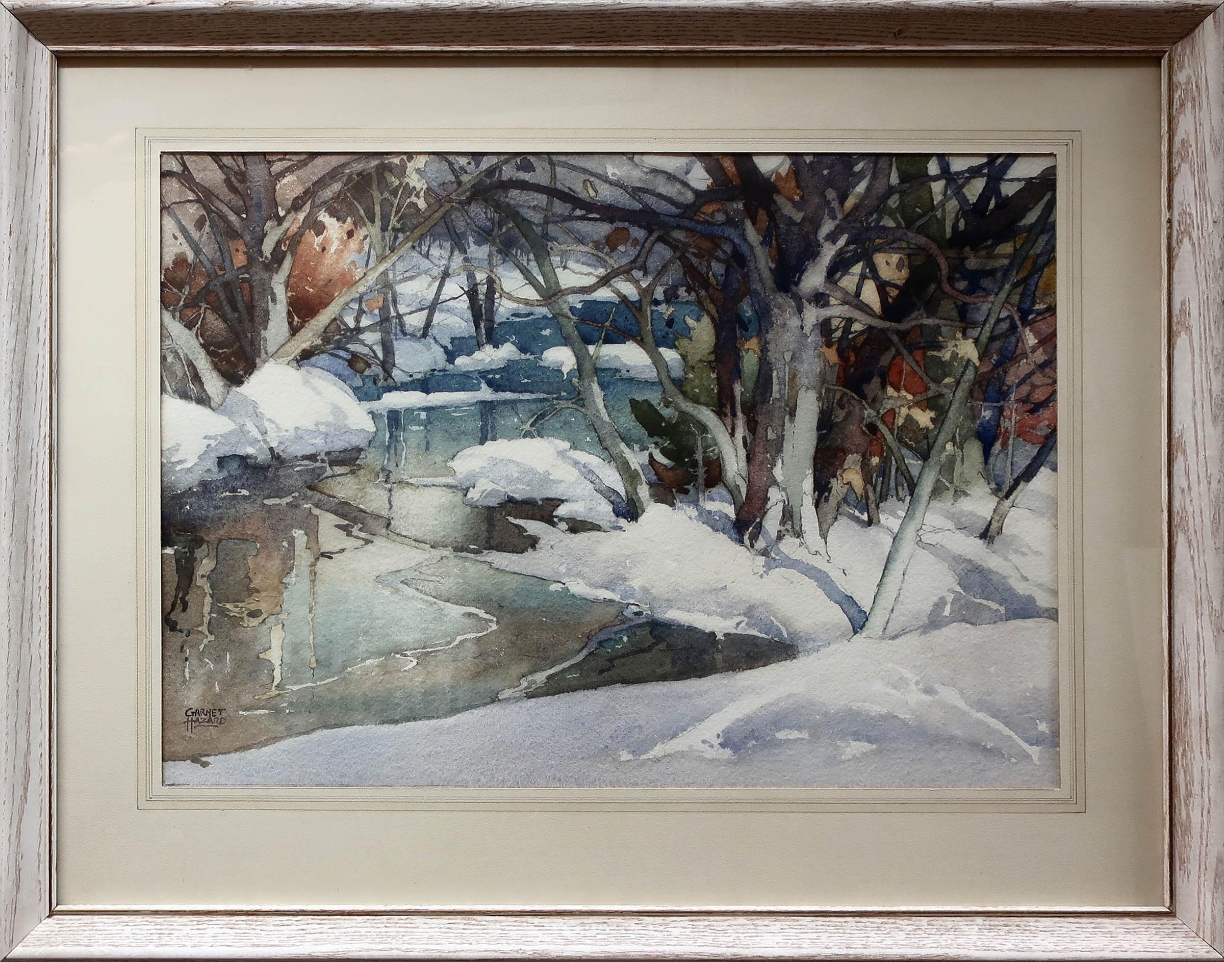 Garnet Hazard (1903-1987) - Untitled (Spring Thaw)