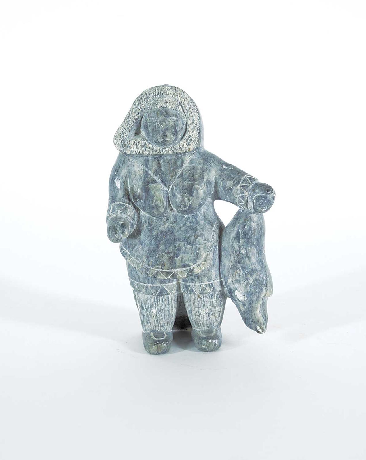 Jotia Inuit - Untitled - Inuit Woman with Seal