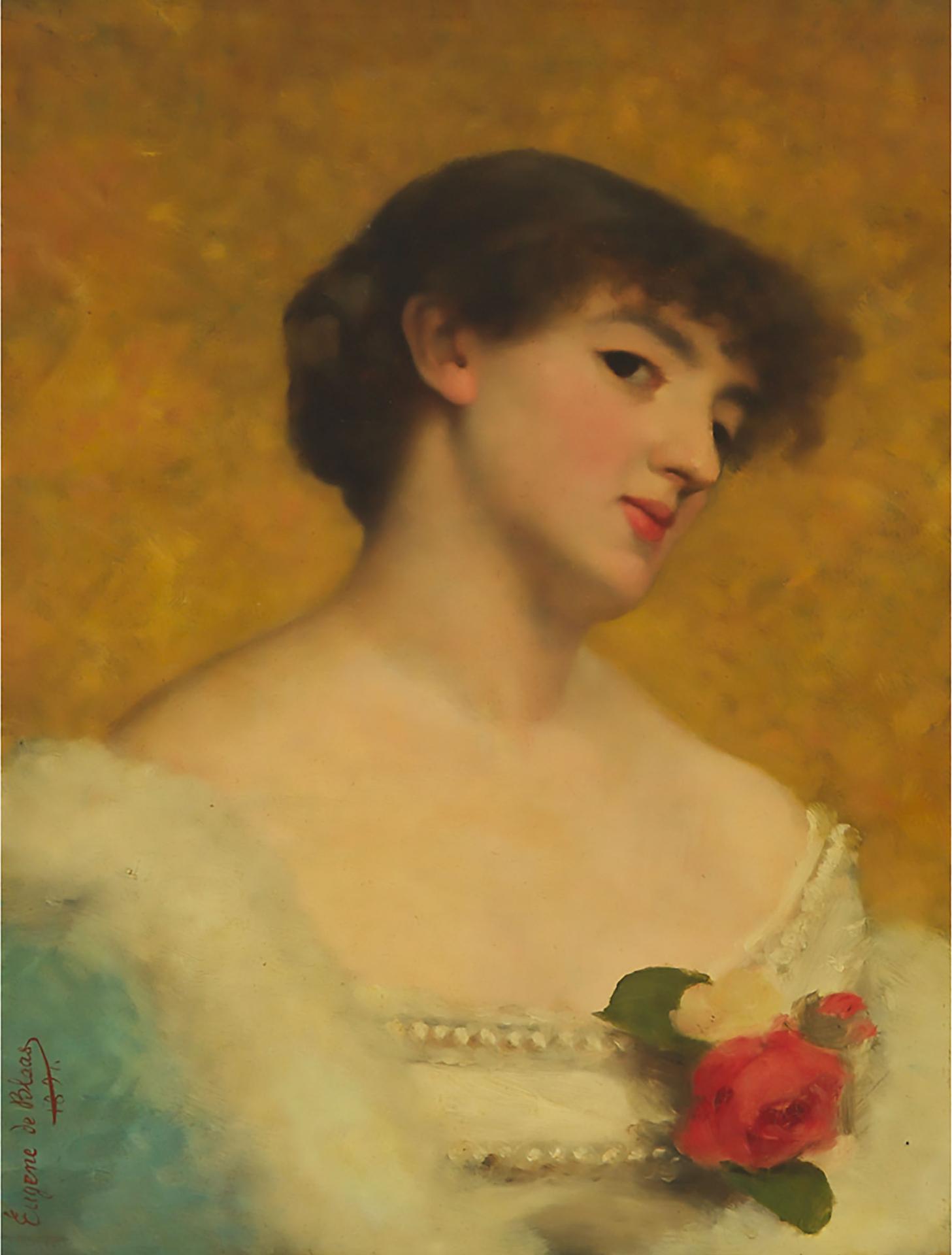 Follower of Eugene de Blaas - Coquette, 1891