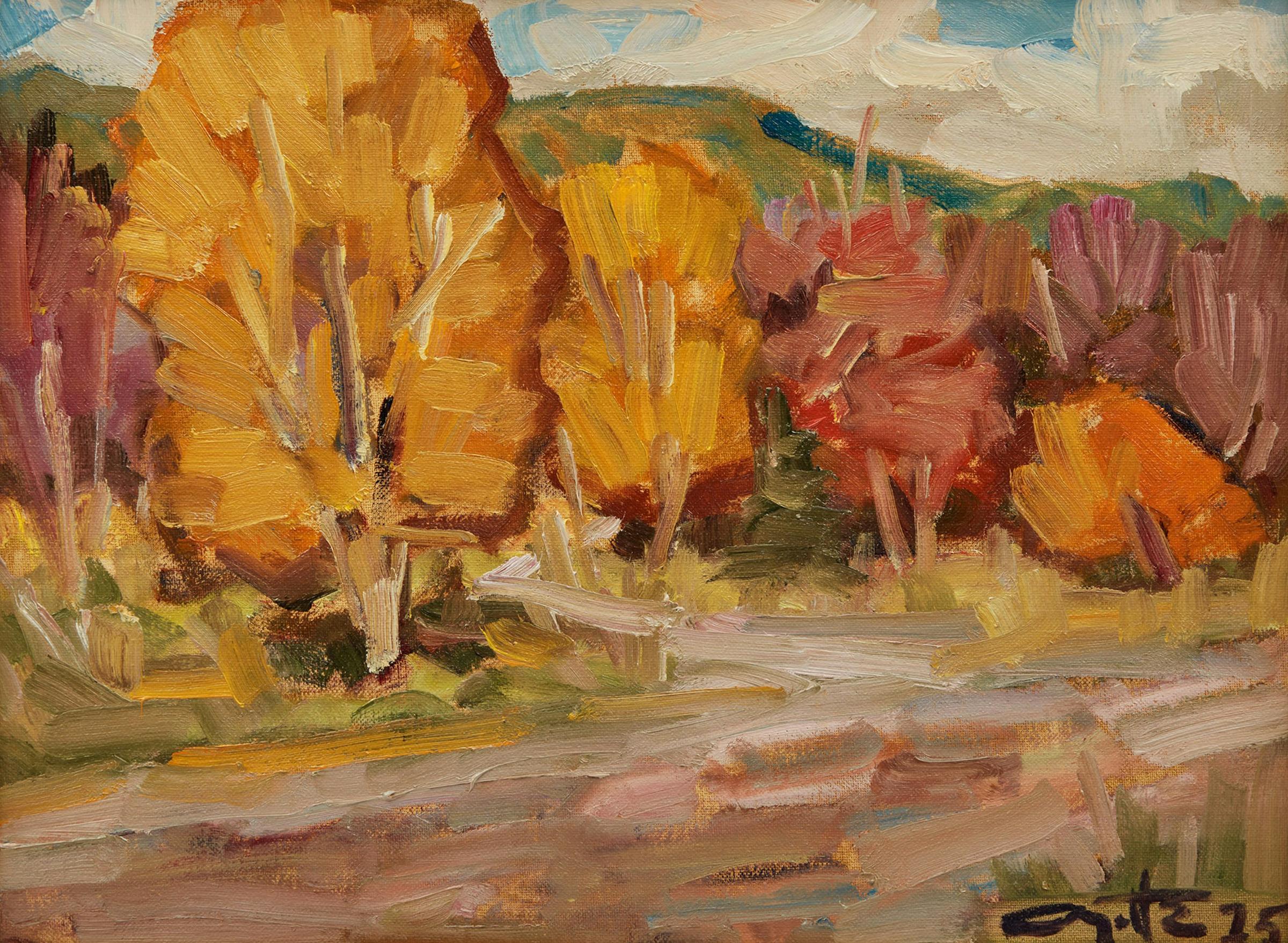 Léo Ayotte (1909-1976) - Paysage d’automne; Paysage de Gaspésie