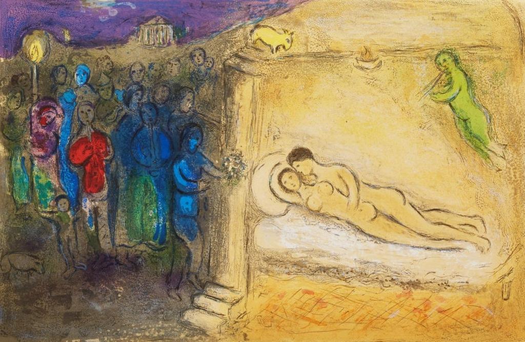 Marc Chagall (1887-1985) - Hyménée from Daphnis and Chloé (Cramer 46, Mourlot 349)