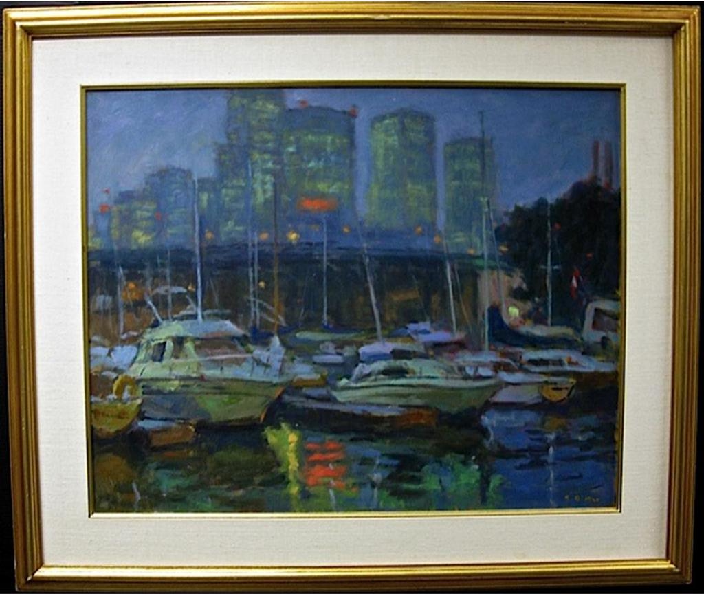 Antoine Bittar (1957) - View From The Harbourfront - Toronto