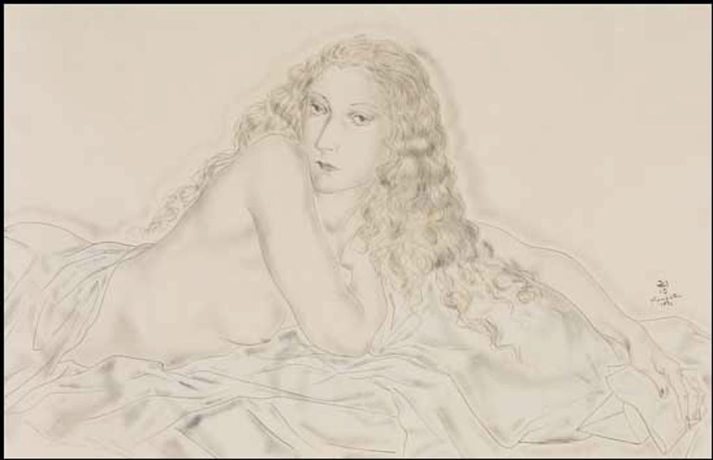 Tsuguharu Leonard Foujita (1886-1968) - Reclining Nude