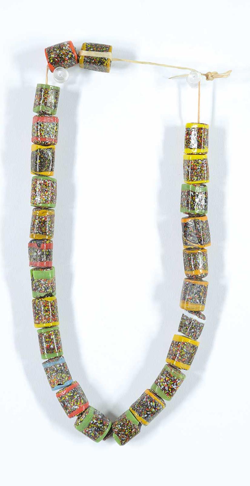 First Nations Basket School - Multicoloured Strand of Glass Beads